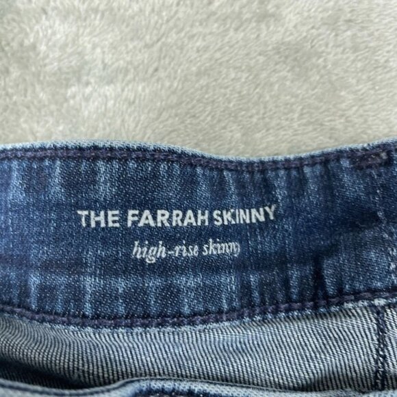 AG Adriano Goldschmied The Farrah Skinny High-Rise Jeans Womens Size 27 a0188 - Picture 3 of 11